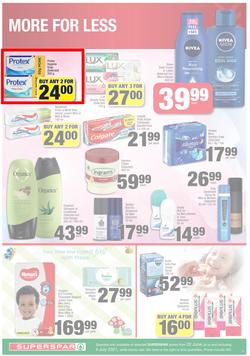 SUPERSPAR EASTERN CAPE : Our Best For less (22 June - 4 July 2021) Valid in Bluewater Bay, Despatch, Amalinda, Vincent, Knysna, Heather Park, Jeffrey's Bay, Rosehill, Leyvale, Sedgefield, Spandau, page 11