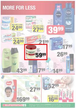 SUPERSPAR EASTERN CAPE : Our Best For less (22 June - 4 July 2021) Valid in Bluewater Bay, Despatch, Amalinda, Vincent, Knysna, Heather Park, Jeffrey's Bay, Rosehill, Leyvale, Sedgefield, Spandau, page 11