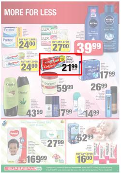 SUPERSPAR EASTERN CAPE : Our Best For less (22 June - 4 July 2021) Valid in Bluewater Bay, Despatch, Amalinda, Vincent, Knysna, Heather Park, Jeffrey's Bay, Rosehill, Leyvale, Sedgefield, Spandau, page 11