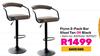 Flynn 2 Pack Bar Stool Tan Or Black 829536/829527
