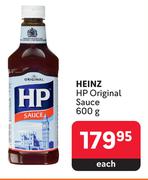 Heinz HP Original Sauce-600g Each