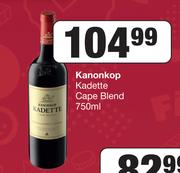 Kanonkop Kadette Cape Blend-750ml