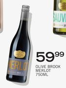 Olive Brook Merlot-750ml