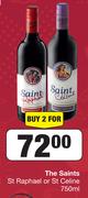 The Saints St Rapheal Or St Celine-For 2 x 750ml 
