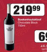 Boekenhoutskloof Chocolate Block-750ml