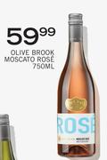 Olive Brook Moscato Rose-750ml