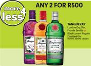 Tanqueray London Dry Gin, Flor De Sevilla Or Blackcurrant Royale Distilled Gin-For Any 2