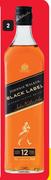 Johnnie Walker Black Label Blended Scotch Whisky-750ml