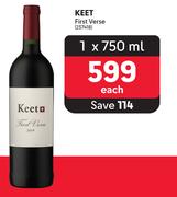 Keet First Verse-750ml Each