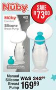 Nuby Manual Silicone Breast Pump