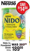 Nestle Nido 3+ Powdered Drink-900g