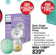 Philips Avent Basic Single Electric Breast Pump