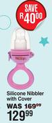 Nuby Silicone Nibbler With Cover