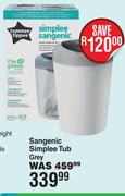 Tommee Tippe Sangenic Simplee Tub Grey