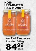 You First Raw Honey Assorted-500g Each