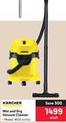 Karcher Wet And Dry Vacuum Cleaner WD3