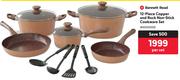 Bennett Read 12-Piece Copper And Rock Non-Stick Cookware-Per Set