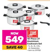 Hart 10 Piece J7 Aluminium Cookware Set