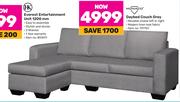 Monaco Daybed Couch Grey