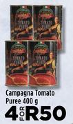 Campagna Tomato Puree-For 4 x 400g