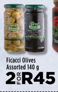 Ficacci Olives Assorted-For 2 x 140g