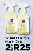 You First All Purpose Cleaner-For 2 x 500ml