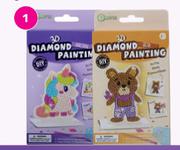 Kraftz Diamond Painting 3D Assorted-Each