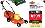 Wolf Garden 2400W Ambition Lawnmower
