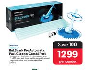 Pentair Kreepy Krauly Bull Shark Pro Automatic Pool Cleaner Combi Pack-Per Combo