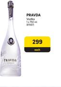 Pravda Vodka-750ml Each