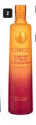 Ciroc Summer Ctrus Luxurious Limited Edition Vodka-750ml Each