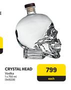 Crystal Head Vodka-750ml Each