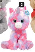 Tom's Toys 25cm Sitting Unicorn 3 Assorted 850007564