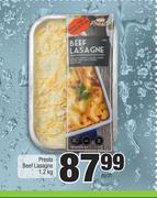 Presto Beef Lasagne-1.2Kg Each