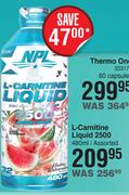 NPL L-Carnitine Liquid 2500 Assorted-480ml