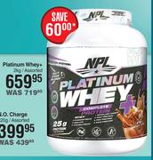 NPL Platinum Whey+ Assorted-2Kg