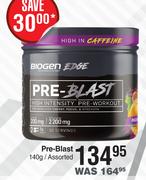 Biogen Pre Blast Assorted-140g