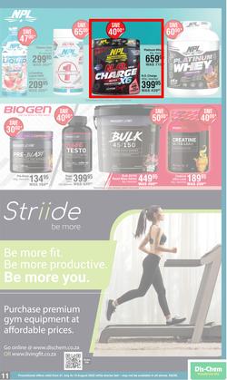 Dis-Chem : Staying Healthy Made Easy (21 July - 14 August 2022), page 11
