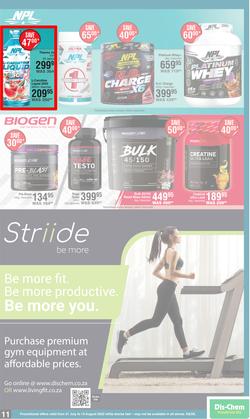 Dis-Chem : Staying Healthy Made Easy (21 July - 14 August 2022), page 11