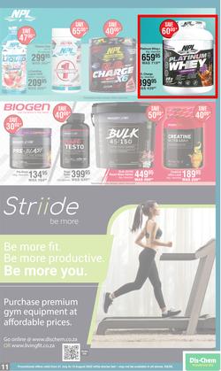 Dis-Chem : Staying Healthy Made Easy (21 July - 14 August 2022), page 11
