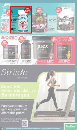 Dis-Chem : Staying Healthy Made Easy (21 July - 14 August 2022), page 11
