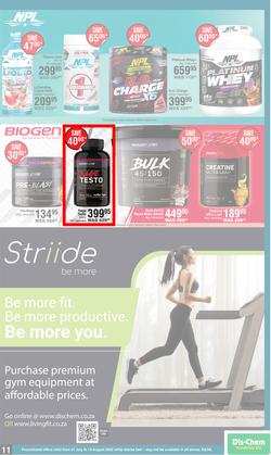 Dis-Chem : Staying Healthy Made Easy (21 July - 14 August 2022), page 11