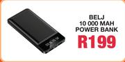 BELJ 10000mAh Power Bank