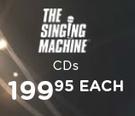 The Singing Machine CD's-Each