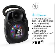 iDance Groove Bull 10 Trolley Speaker