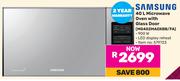 Samsung 40Ltr Microwave Oven With Glass Door MG402MADXBB/FA