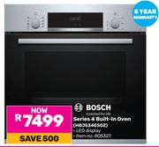 Bosch Series 4 Built-In Oven HBJ534ESOZ