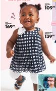 Navy Pleated Set