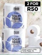 Food Lover's 2 Ply Toilet Paper-For 2 x 4s