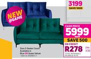 Zara 2 Seater Couch-Each